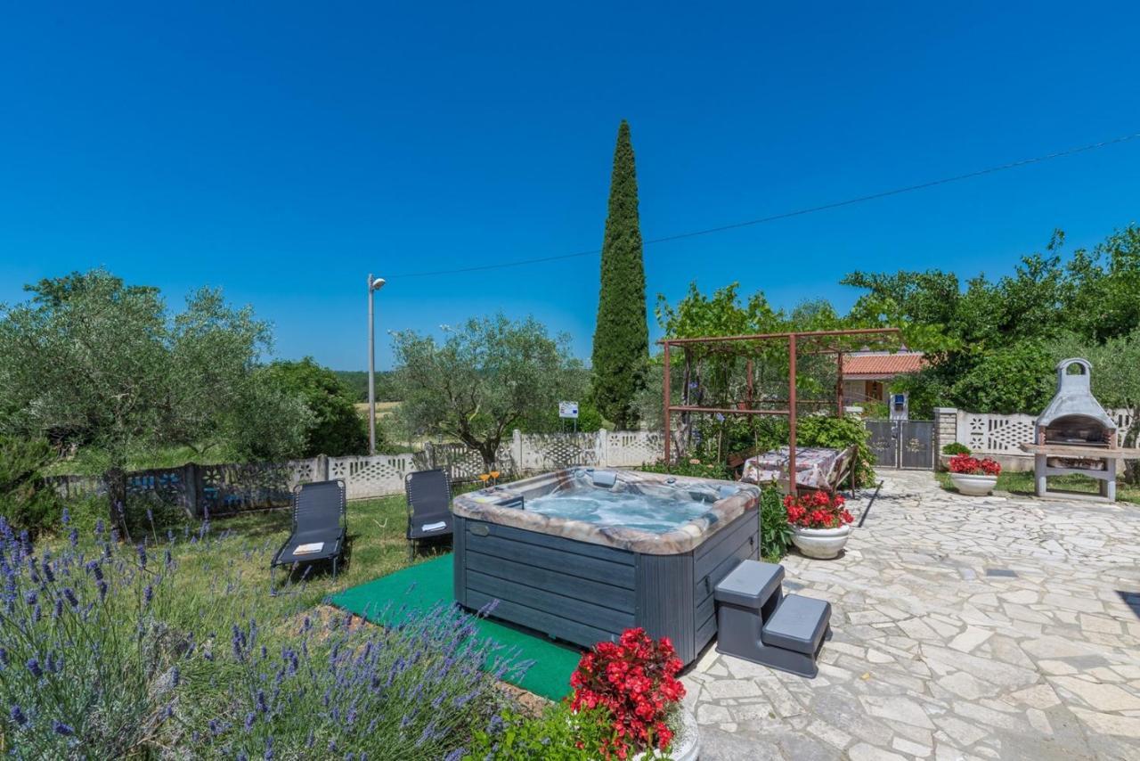 Ferienhaus Zora with Whirlpool Sveti Lovreč Pazenatički Exterior foto